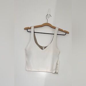 NWT Lululemon Align Tank - White - Size 8